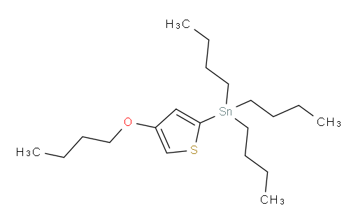 (4-butoxythiophen-2-yl)tributylstannane