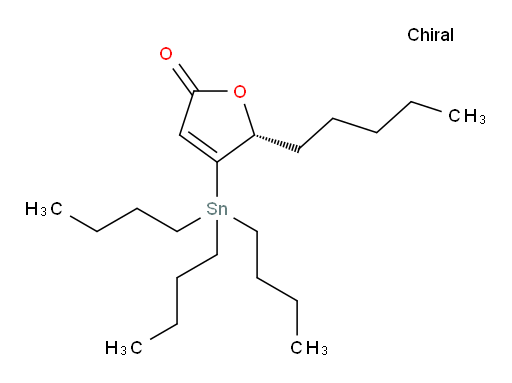 (R)-5-pentyl-4-(tributylstannyl)furan-2(5H)-one