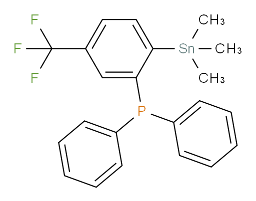 diphenyl(5-(trifluoromethyl)-2-(trimethylstannyl)phenyl)phosphine