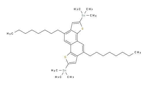 (5,10-dioctylnaphtho[1,2-b:5,6-b']dithiophene-2,7-diyl)bis(trimethylstannane)