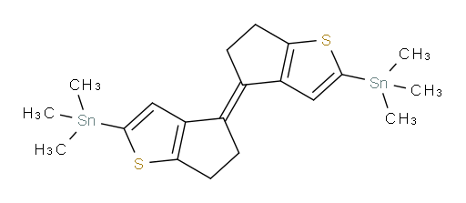 (E)-2,2'-bis(trimethylstannyl)-5,5',6,6'-tetrahydro-4,4'-bi(cyclopenta[b]thiophenylidene)