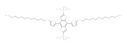 (4,8-bis(5-(dodecylthio)thiophen-2-yl)benzo[1,2-b:4,5-b']difuran-2,6-diyl)bis(trimethylstannane)