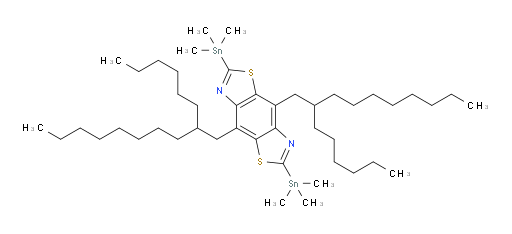 4,8-bis(2-hexyldecyl)-2,6-bis(trimethylstannyl)benzo[1,2-d:4,5-d']bis(thiazole)