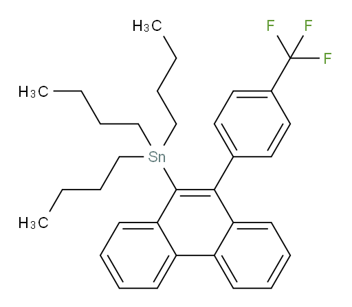 tributyl(10-(4-(trifluoromethyl)phenyl)phenanthren-9-yl)stannane