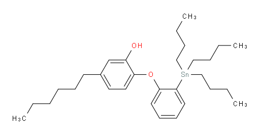 5-hexyl-2-(2-(tributylstannyl)phenoxy)phenol