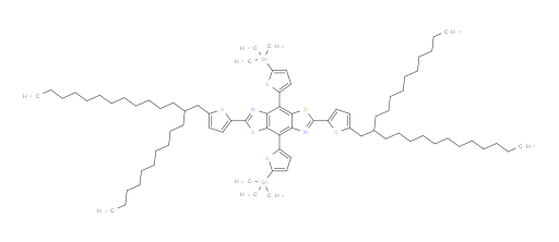 2,6-bis(5-(2-decyltetradecyl)thiophen-2-yl)-4,8-bis(5-(trimethylstannyl)thiophen-2-yl)benzo[1,2-d:4,5-d']bis(thiazole)