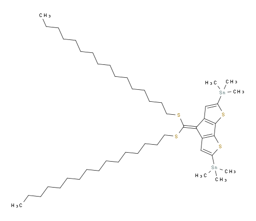 (4-(bis(hexadecylthio)methylene)-4H-cyclopenta[1,2-b:5,4-b']dithiophene-2,6-diyl)bis(trimethylstannane)