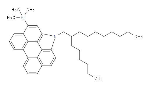 1-(2-己基癸基)-3-(三甲基锡基)-1H-菲并[1,10,9,8-cdefg]咔唑