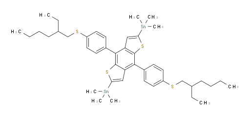 (4,8-bis(4-((2-ethylhexyl)thio)phenyl)benzo[1,2-b:4,5-b']dithiophene-2,6-diyl)bis(trimethylstannane)