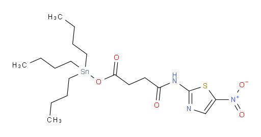 tributylstannyl 4-((5-nitrothiazol-2-yl)amino)-4-oxobutanoate