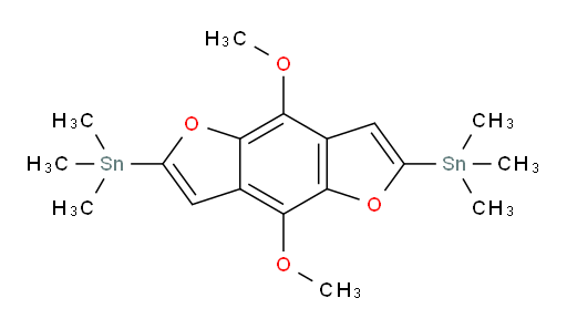 (4,8-dimethoxybenzo[1,2-b:4,5-b']difuran-2,6-diyl)bis(trimethylstannane)