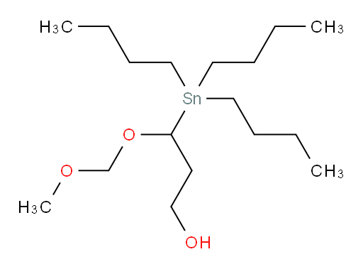 3-(methoxymethoxy)-3-(tributylstannyl)propan-1-ol