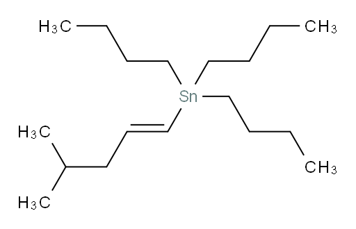 (E)-tributyl(4-methylpent-1-en-1-yl)stannane