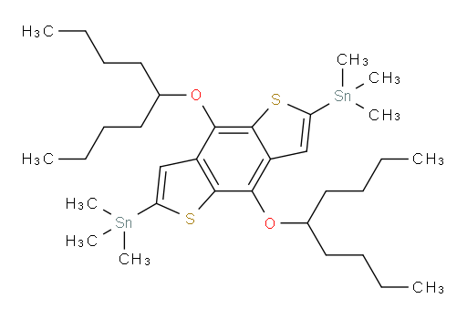 (4,8-bis(nonan-5-yloxy)benzo[1,2-b:4,5-b']dithiophene-2,6-diyl)bis(trimethylstannane)