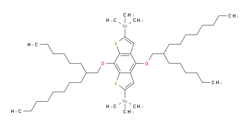 (4,8-bis((2-hexyldecyl)oxy)benzo[1,2-b:5,4-b']dithiophene-2,6-diyl)bis(trimethylstannane)
