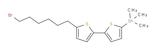 (5'-(6-bromohexyl)-[2,2'-bithiophen]-5-yl)trimethylstannane