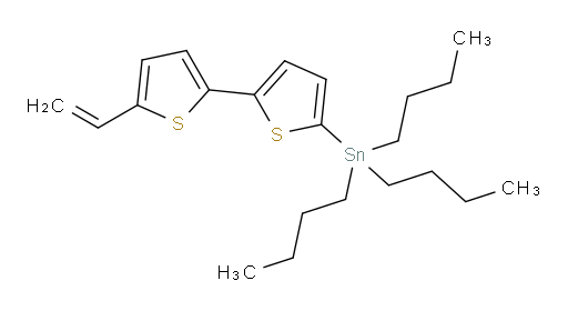 三丁基(5'-乙烯基-[2,2'-联噻吩]-5-基)锡烷