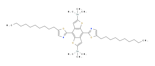 2,2'-(2,6-bis(trimethylstannyl)benzo[1,2-b:4,5-b']dithiophene-4,8-diyl)bis(5-decylthiazole)