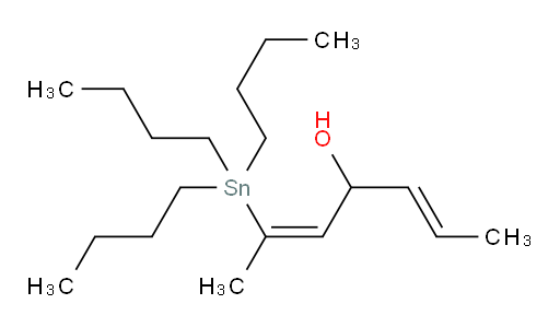 (2Z,5E)-2-(tributylstannyl)hepta-2,5-dien-4-ol