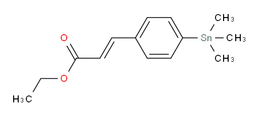 (E)-ethyl 3-(4-(trimethylstannyl)phenyl)acrylate