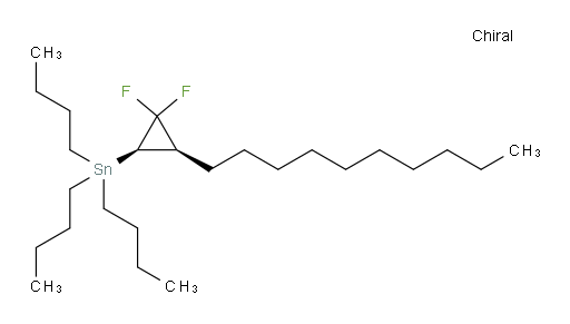 tributyl((1R,3R)-3-decyl-2,2-difluorocyclopropyl)stannane