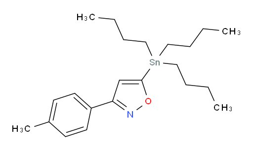 3-(p-tolyl)-5-(tributylstannyl)isoxazole
