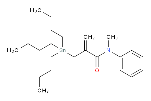 N-methyl-N-phenyl-2-((tributylstannyl)methyl)acrylamide