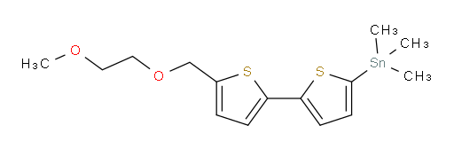 (5'-((2-methoxyethoxy)methyl)-[2,2'-bithiophen]-5-yl)trimethylstannane