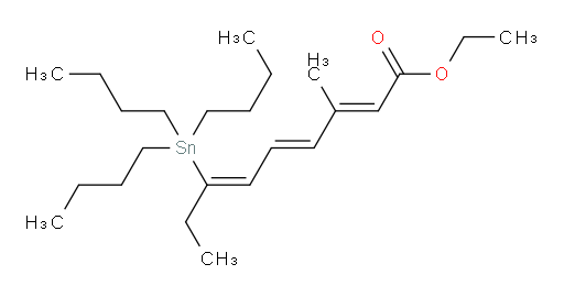 (2E,4E,6Z)-ethyl 3-methyl-7-(tributylstannyl)nona-2,4,6-trienoate