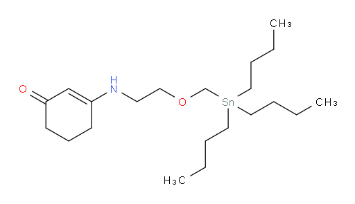 3-((2-((tributylstannyl)methoxy)ethyl)amino)cyclohex-2-enone