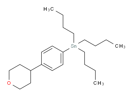 tributyl(4-(tetrahydro-2H-pyran-4-yl)phenyl)stannane
