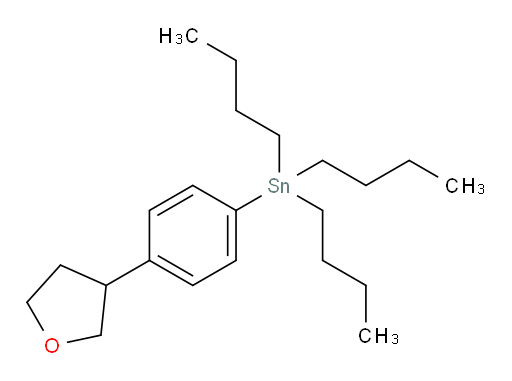tributyl(4-(tetrahydrofuran-3-yl)phenyl)stannane