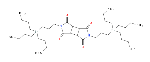 2,5-bis(3-(tributylstannyl)propyl)dihydrocyclobuta[1,2-c:3,4-c']dipyrrole-1,3,4,6(2H,3aH,3bH,5H)-tetraone