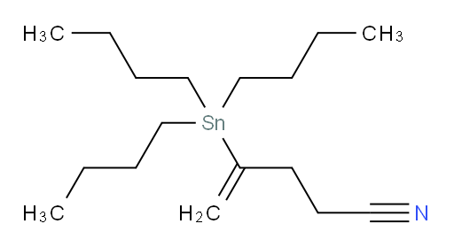 4-(tributylstannyl)pent-4-enenitrile