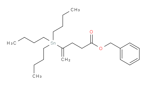 benzyl 4-(tributylstannyl)pent-4-enoate