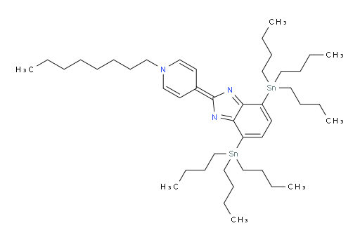 2-(1-octylpyridin-4(1H)-ylidene)-4,7-bis(tributylstannyl)-2H-benzo[d]imidazole