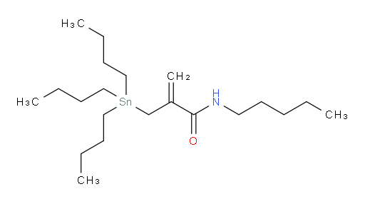 N-pentyl-2-((tributylstannyl)methyl)acrylamide