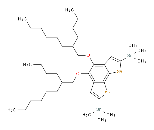 (4,5-bis((2-butyloctyl)oxy)benzo[1,2-b:6,5-b']bis(selenophene)-2,7-diyl)bis(trimethylstannane)
