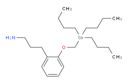 3-(2-((tributylstannyl)methoxy)phenyl)propan-1-amine
