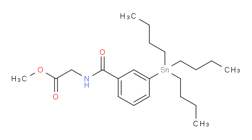methyl 2-(3-(tributylstannyl)benzamido)acetate