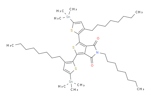 5-octyl-1,3-bis(3-octyl-5-(trimethylstannyl)thiophen-2-yl)-4H-thieno[3,4-c]pyrrole-4,6(5H)-dione