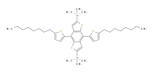 (4,8-bis(5-octylthiophen-2-yl)benzo[1,2-b:4,5-b']dithiophene-2,6-diyl)bis(trimethylstannane)