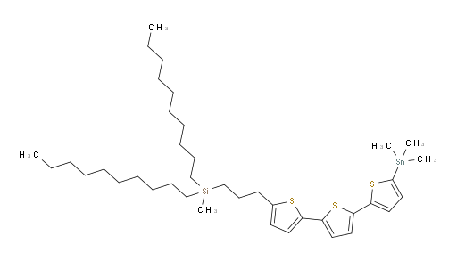didecyl(methyl)(3-(5''-(trimethylstannyl)-[2,2':5',2''-terthiophen]-5-yl)propyl)silane