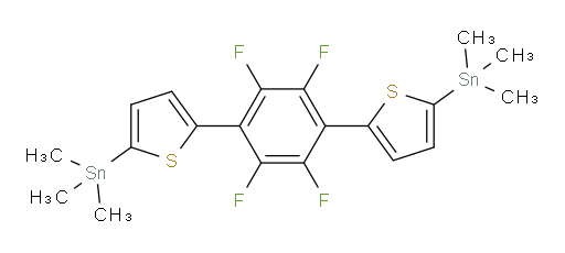 (5,5'-(perfluoro-1,4-phenylene)bis(thiophene-5,2-diyl))bis(trimethylstannane)