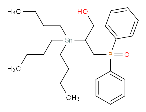 (3-hydroxy-2-(tributylstannyl)propyl)diphenylphosphine oxide