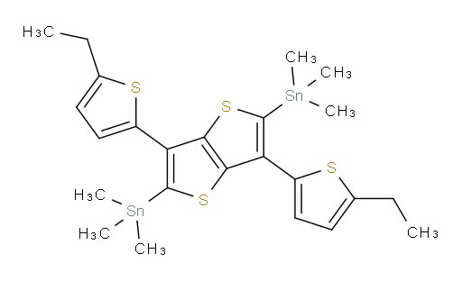 (3,6-bis(5-ethylthiophen-2-yl)thieno[3,2-b]thiophene-2,5-diyl)bis(trimethylstannane)