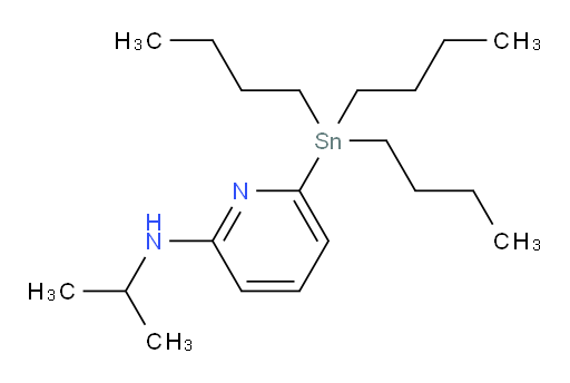 N-isopropyl-6-(tributylstannyl)pyridin-2-amine