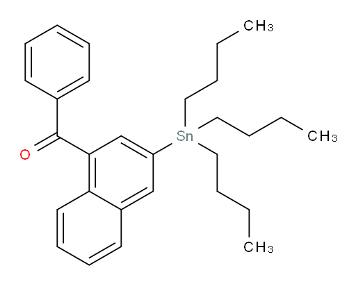 phenyl(3-(tributylstannyl)naphthalen-1-yl)methanone