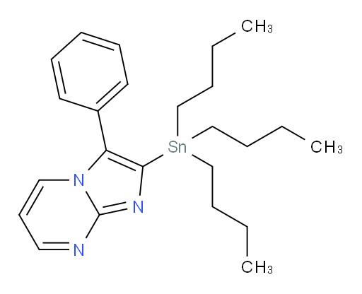 3-phenyl-2-(tributylstannyl)imidazo[1,2-a]pyrimidine