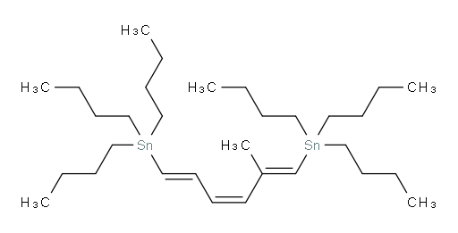 ((1E,3Z,5E)-2-methylhexa-1,3,5-triene-1,6-diyl)bis(tributylstannane)